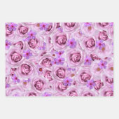 最後のスイング、結婚式前のピックルボール ラッピングペーパーシート (正面3)