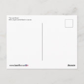 『最後のストロー絵を描』は ポストカード (裏面)