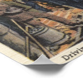 最後のスパイクの駆動 – 鉄道線路 ポスター (角)