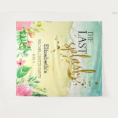 最後のスプラッシュバチェロレッテ背景 タペストリー (正面(横))