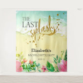 最後のスプラッシュバチェロレッテ背景 タペストリー (正面)