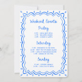 最後のスプラッシュバチェロレッテ 招待状 (裏面)