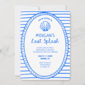 最後のスプラッシュバチェロレッテ 招待状 (正面)