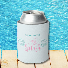 最後のスプラッシュマーメイドシェルビーチバチェロレッテ 缶クーラー