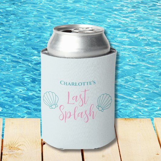 最後のスプラッシュマーメイドシェルビーチバチェロレッテ 缶クーラー
