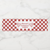 最後のスライスのピザのバチェロレッテ ペットボトルラベル (シングルラベル)