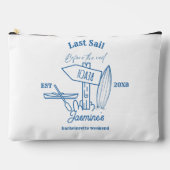最後のセイルの前のバチェロレッテ週末 アクセサリーポーチ (正面)