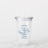 最後のセイルの前のバチェロレッテ週末 アクリルタンブラー (正面)