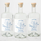 最後のセイルの前のバチェロレッテ週末 リキュールボトルラベル (ボトル)