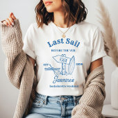 最後のセイルの前のバチェロレッテ週末 Tシャツ