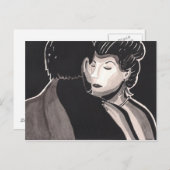 最後のダンスのはがき ポストカード (正面/裏面)