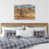 最後のチャンスの発見ダートを支払う キャンバスプリント (インサイチュ (寝室))