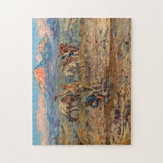 最後のチャンスの発見ダートを支払う ジグソーパズル (縦)