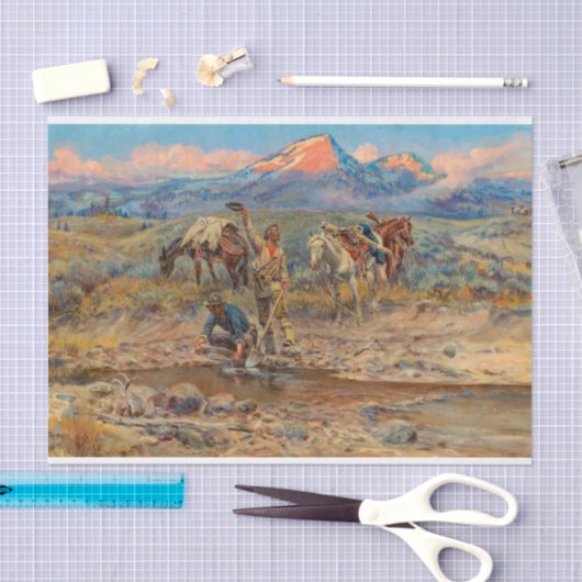 最後のチャンスの発見ダートを支払う 薄葉紙 (クラフト)