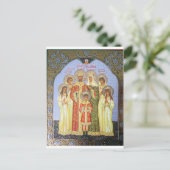 最後のツァーロシアのルと家族 ポストカード (スタンド正面)