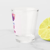 最後のディスコのバッチェエロレットパーティーショットグラス ショットグラス (右)