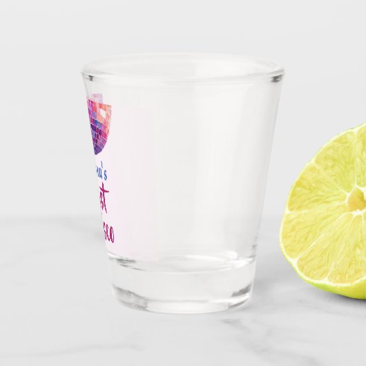 最後のディスコのバッチェエロレットパーティーショットグラス ショットグラス (右)
