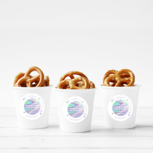 最後のディスコバチェロレッテディスコボールシール ラウンドシール