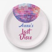 最後のディスコバチェロレッテ | ペーパープレート (正面)