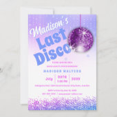 最後のディスコレトロバチェロレッテ 招待状 (正面)