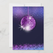 最後のディスコレトロバチェロレッテ 招待状 (裏面)