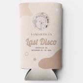 最後のディスコレトロ独身最後のパーティーカスタム スリム缶クーラー (正面)