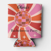 最後のディスコレトロ独身最後のパーティーカスタム 缶クーラー (正面)