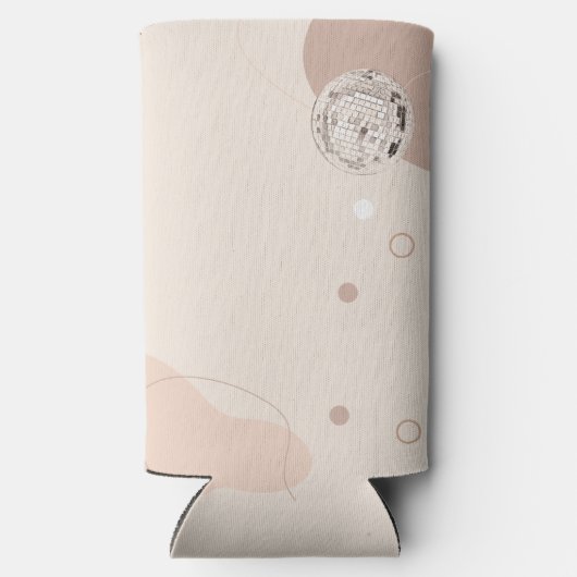 最後のディスコレトロ独身最後の夜カスタム スリム缶クーラー (裏面)