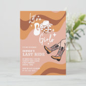 最後のディスコ女性のカーボーイバチェロレッテ 招待状 (スタンド正面)
