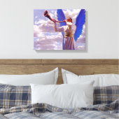 最後のトランペットのキャンバス印刷 キャンバスプリント (インサイチュ (寝室))