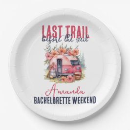 最後のトレイルバチェロレッテ週末 ペーパープレート