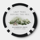 最後のトレイル　ヴェイルへ行く前の花嫁の週末 ポーカーチップ (裏面)