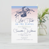 最後のトーストのゲレンススキーバチェロレッテ週末 招待状 (スタンド正面)