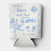 最後のトーストの斜面のバチェロレッテ週末 缶クーラー (正面)