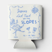 最後のトーストの斜面のバチェロレッテ週末 缶クーラー (裏面)