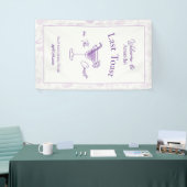 最後のトーストオンザコーストバチェロレッテへようこそ 横断幕 (トレードショー)