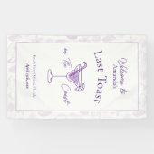 最後のトーストオンザコーストバチェロレッテへようこそ 横断幕 (横)