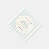 最後のトーストオンザコーストバチェロレッテナプキンス スタンダードカクテルナプキン (角)