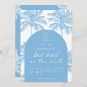 最後のトーストオンザコーストバチェロレッテ招待状 招待状 (正面/裏面)