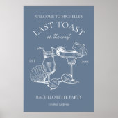 最後のトーストオンザコーストバチェロレッテ歓迎 ポスター (正面)