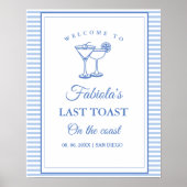 最後のトーストオンザコーストバチェロレッテ歓迎 ポスター (正面)