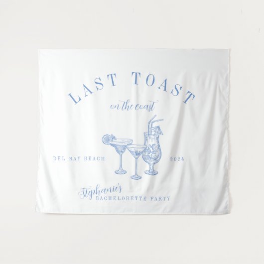 最後のトーストオンザコーストバチェロレッテ タペストリー (正面(横))