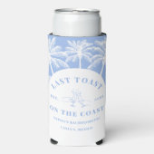 最後のトーストオンザコーストビーチクールバチェロレッテ スリム缶クーラー (Seltzer正面)