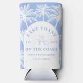 最後のトーストオンザコーストビーチクールバチェロレッテ スリム缶クーラー (正面)