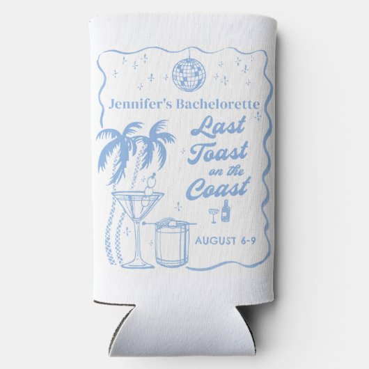 最後のトーストオンザコーストビーチクールバチェロレッテ スリム缶クーラー (裏面)