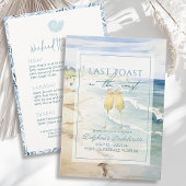 最後のトーストオンザコーストビーチバチェロレッテ週末 招待状