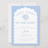 最後のトーストオンザコーストビーチバチェロレッテ週末 招待状 (正面)