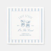 最後のトーストオンザコーストビーチバチェロレッテ スタンダードカクテルナプキン (正面)