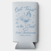 最後のトーストオンザコーストビーチバチェロレッテ スリム缶クーラー (裏面)