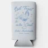 最後のトーストオンザコーストビーチバチェロレッテ スリム缶クーラー (正面)